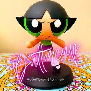 Buttercup 💚 Powerpuff Girls 💕 RARE STATUE!